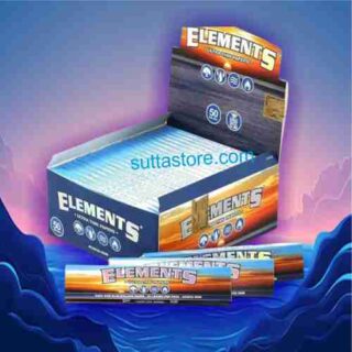 Elements Rolling Paper KS SLIM Thin Rice Paper 32 Leaves
