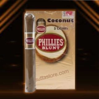 Phillies Blunt Coconut Cigar Pack of 05 Pcs